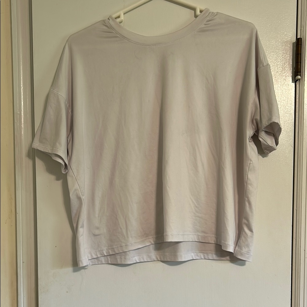 90 Degree By Reflex Light Gray Shirt